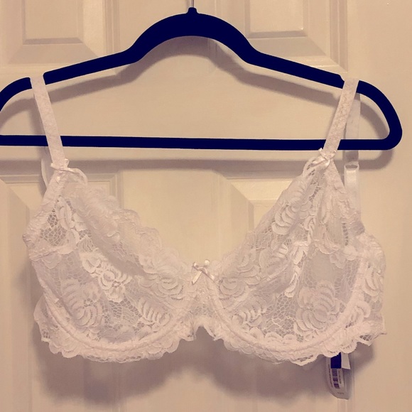 Adore Me Other - Adore Me White Lace Bra 32H
